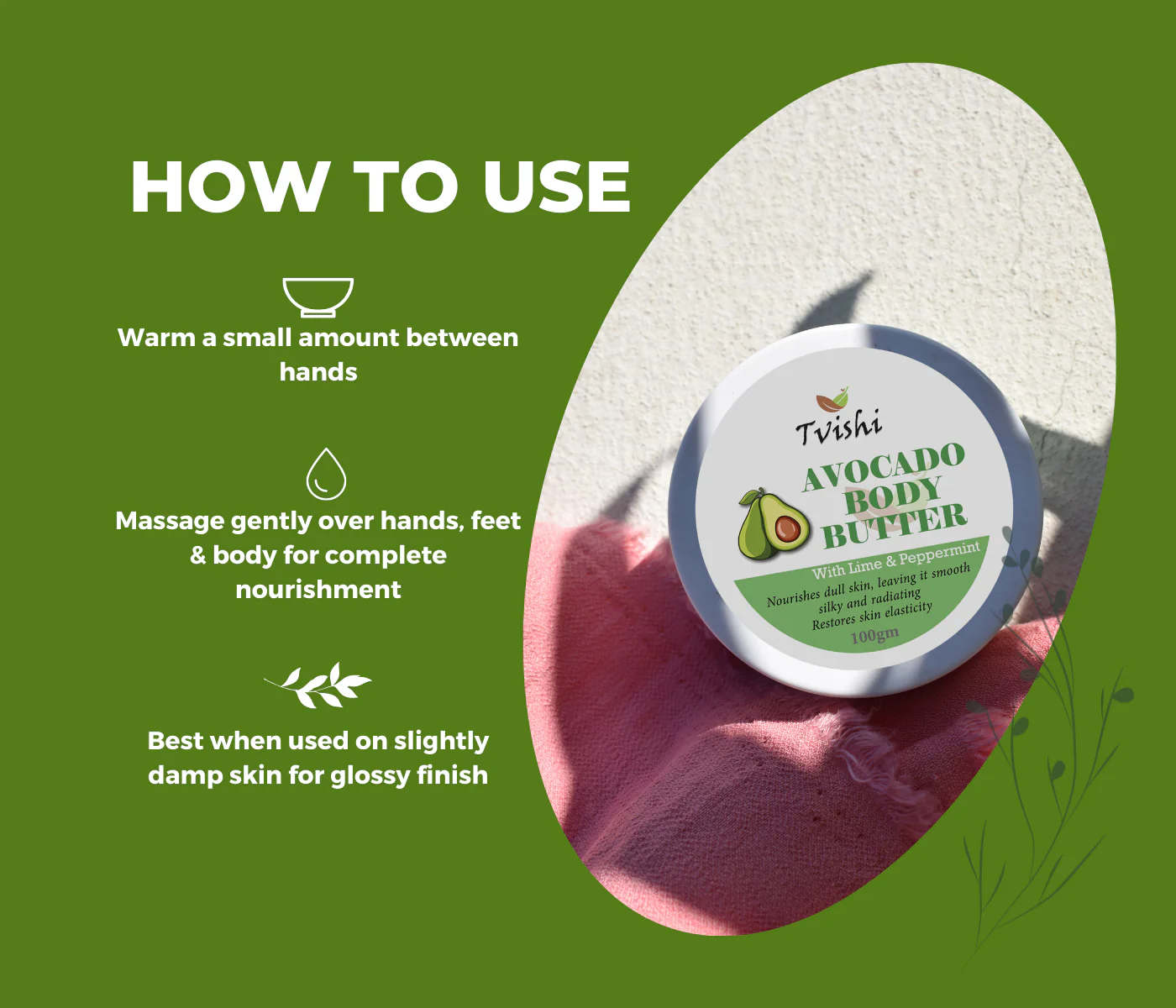 Avocado Body Butter Dry skin - Image 4