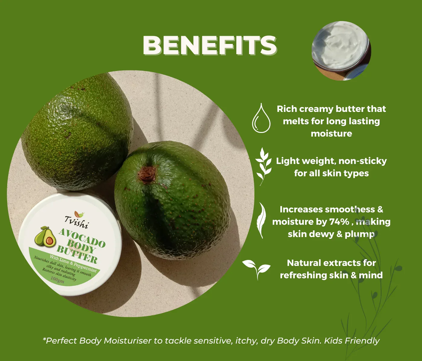 Avocado Body Butter Normal skin - Image 3