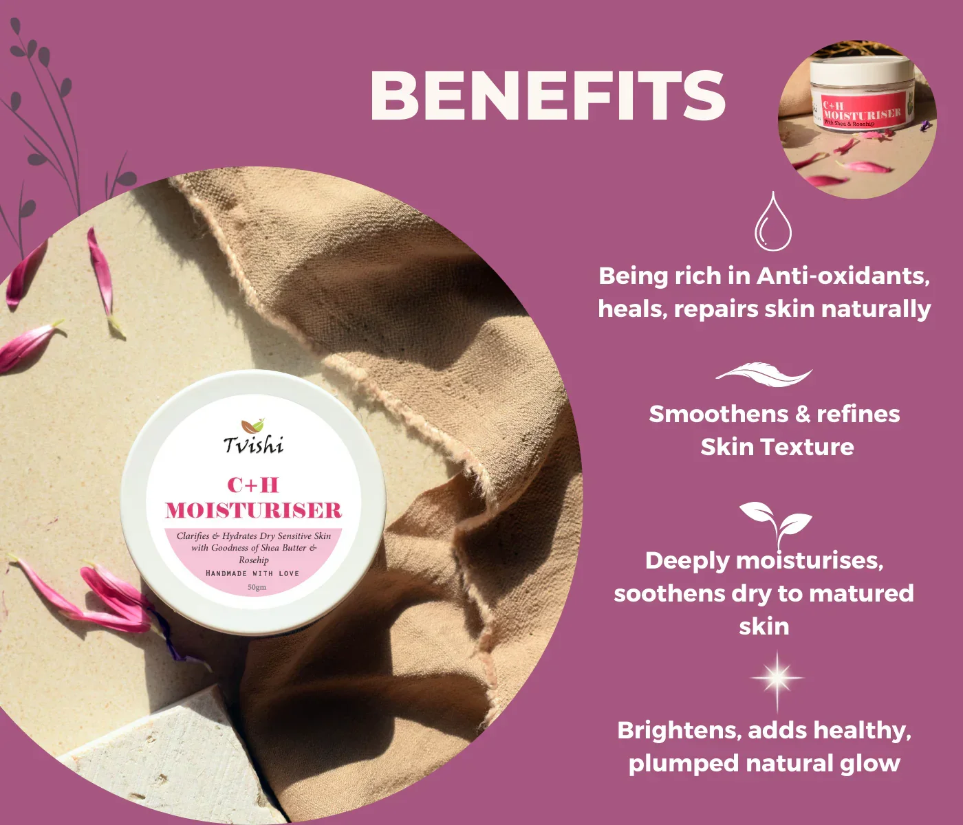 C+H Luxury Moisturizer - Image 4