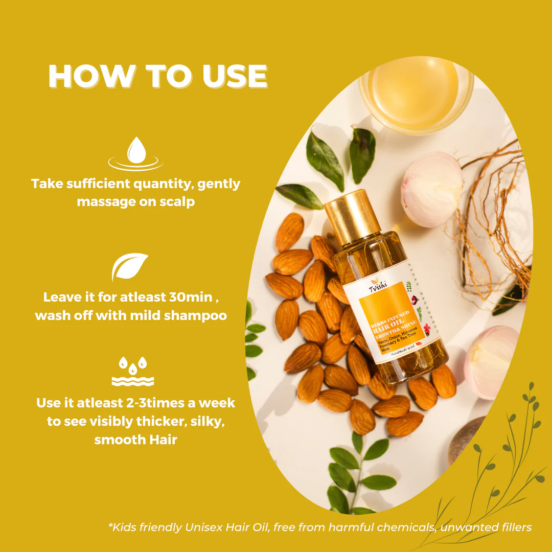 Herbs Infused Hair Oil 100 Ml - Image 4