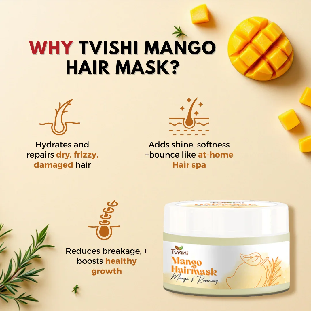 Mango Hair Mask – Weak Hair - Image 6