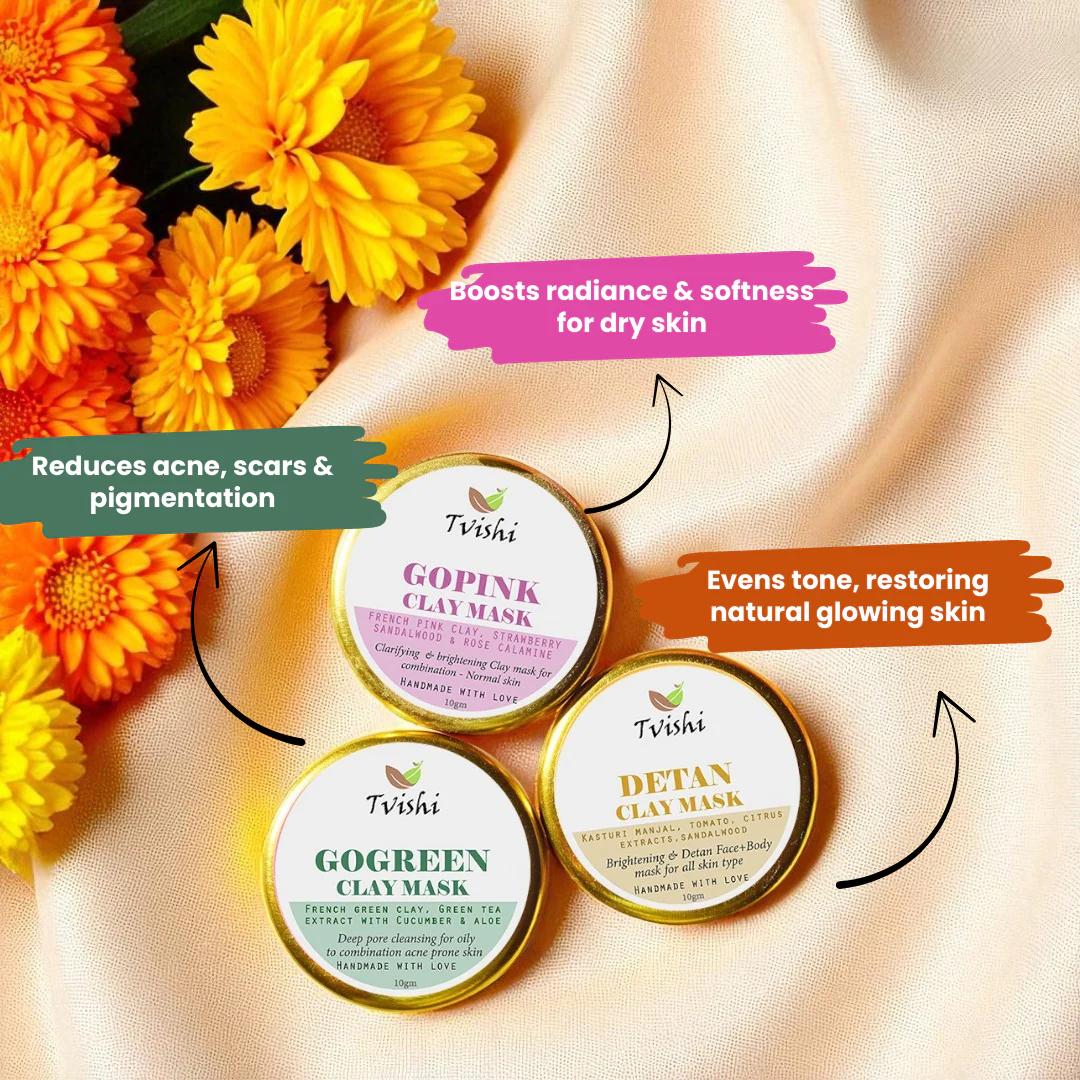 Clay Mask Minis (Potli Pouch free) - Image 7